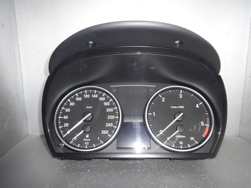 BMW E90 390L 316d Limousine Tacho Tachometer Kombiinstrument 1025350 98 Siemens