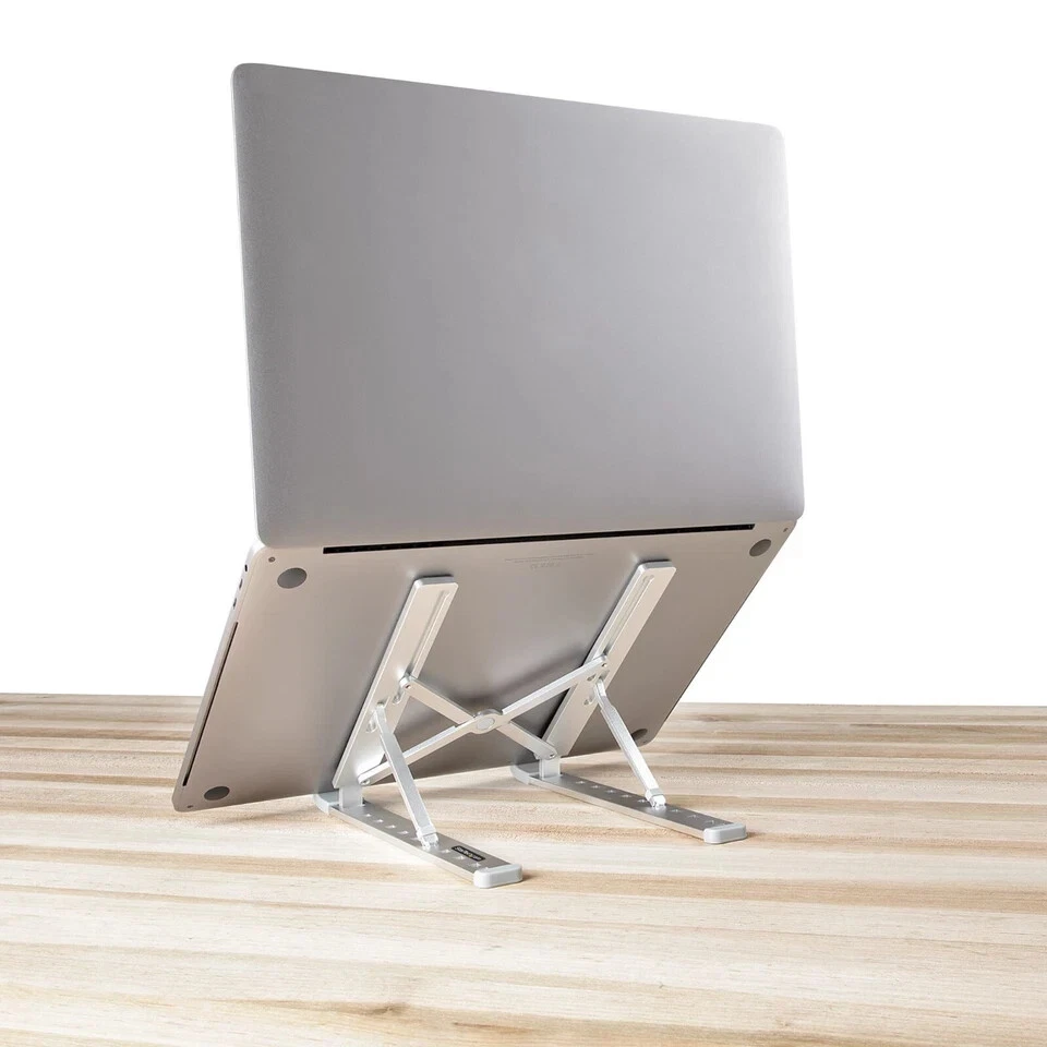 Ergonomic, Portable, Foldable and Height Adjustable Laptop Stand, Aluminium - Image 2 of 4