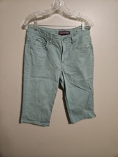 Gloria Vanderbilt Womens Amanda Capri Pants Size 10