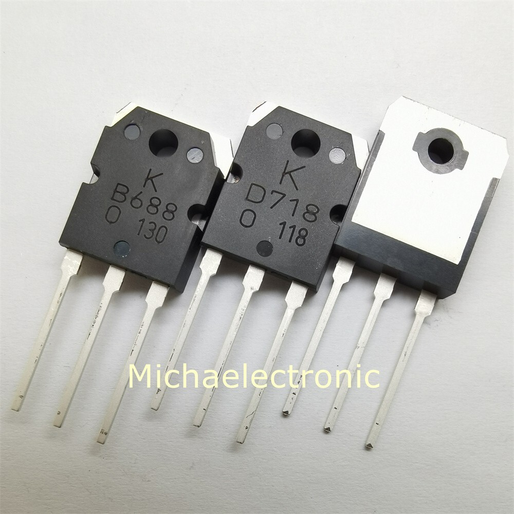 5pairs KTB688 KTD718 2SB688 2SD718 B688 D718 Genuine NEW KEC TO-3P | eBay