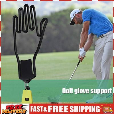 Golf Glove Holder Rack Portable Glove Dry Racks with Key Chain for Golf Lovers S