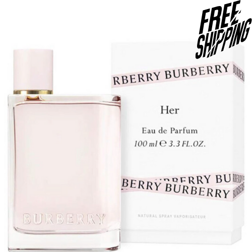 Burberry Her Eau de Parfum 3.3 oz Spray for Women New in Box-image