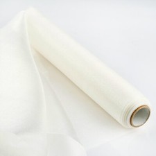 Ivory CHIFFON FABRIC 12" x 10 yards Bolt Crafts Sewing Put-up Wedding Party SALE