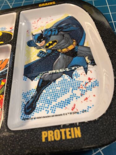 Zak Designs Batman DC COMICS Divided Plate Kids - Picture 2 of 9