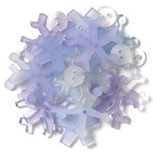 Doodlebug Designs Shaped Buttons Let It Snow, NEW