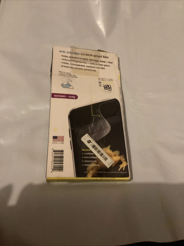 Wrapsol Clean Screen Protector Film For Apple iPod Touch (screen Only) #61 - Image 2 of 2