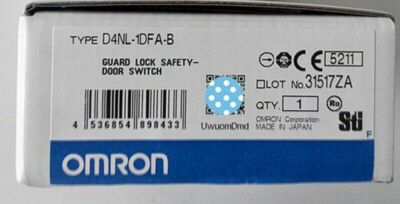 One New IN BOX OMRON D4NL-1DFA-B Guard Lock Safety-Door Switch