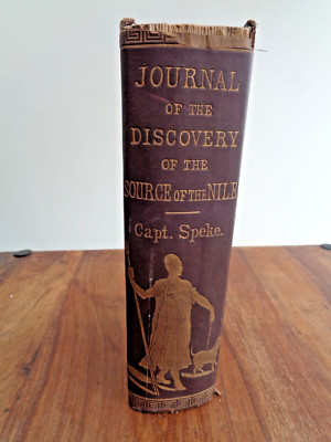 1864 JOURNAL OF DISCOVERY OF THE SOURCE OF THE NILE by SPEKE 26 PLTS UGANDA^