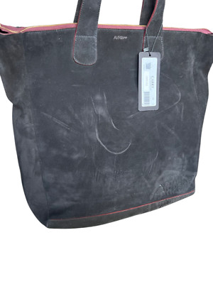 April Tasche GAU CABRY Leder Samt
