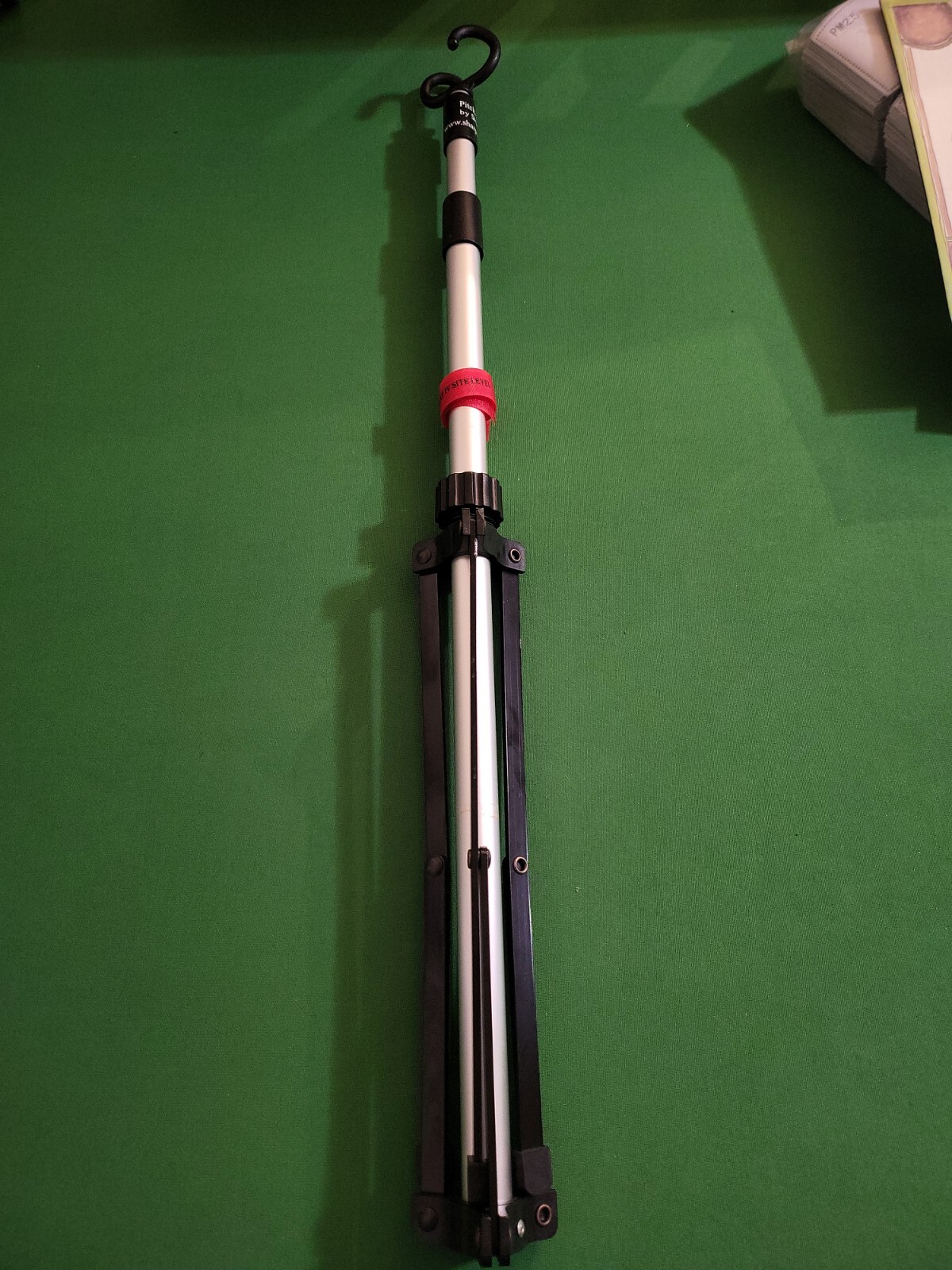 PitchIt Portable IV Pole By SHARPS 6ft Capacity 2 Hooks eBay