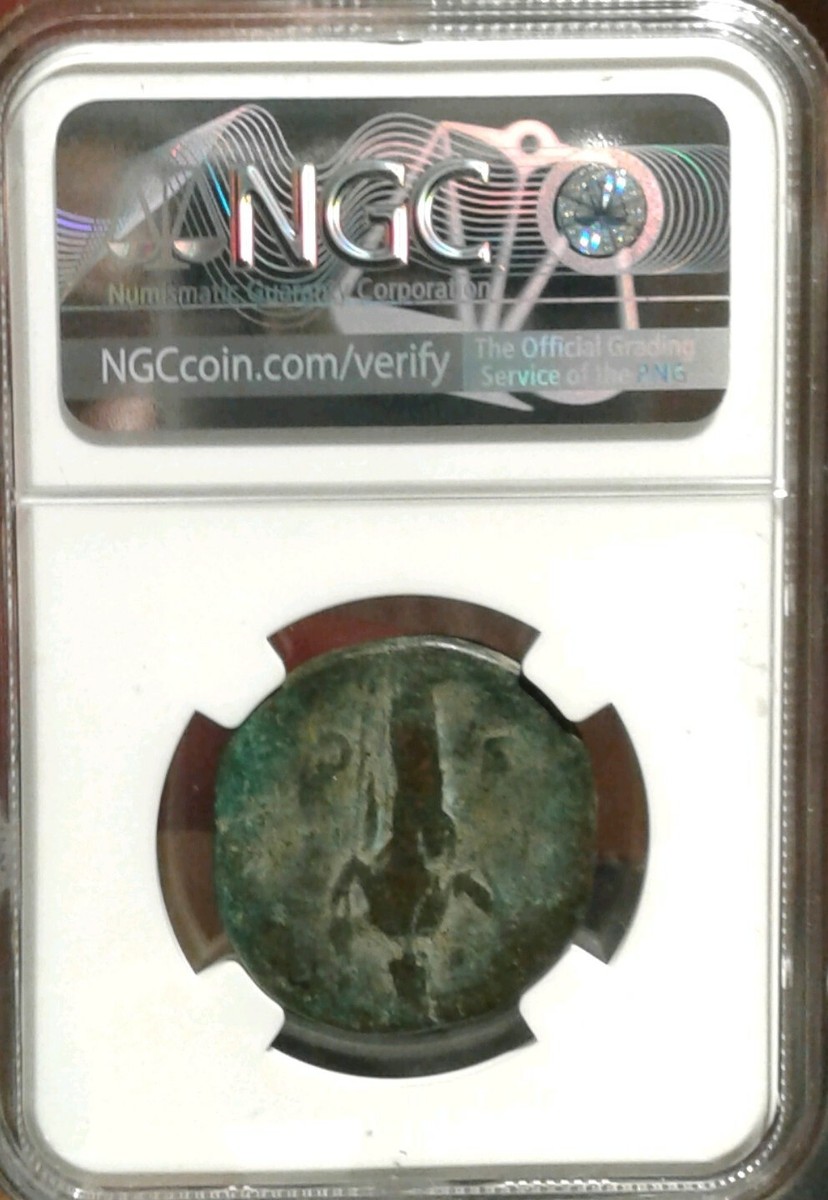 NGC Authenticated Marcus Aurelius 161-180 ce Æ Sestertius