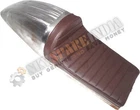 Dark Brown Cushion Seat With Pan Base For Benelli Mojave Cafe Racer 260 360 Bike