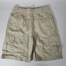 The Children's Place Khaki Uniform Cargo Shorts Boys Size 7 Husky