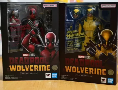S.H.Figuarts Deadpool & Wolverine 2set Movie Bandai Action Figure SHF Toy Gift - Picture 2 of 2
