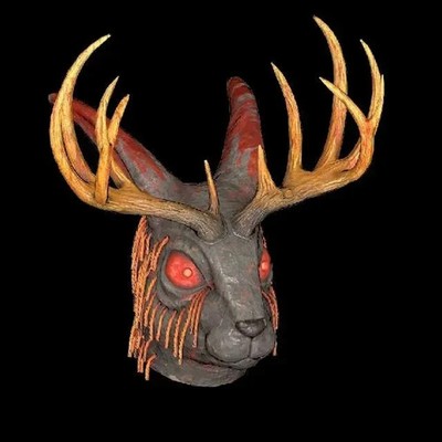 Fallout 76 Glowing Jackalope Mask PS4/PS5