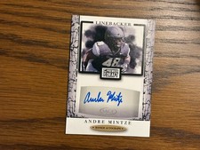 2021 SAGE Andre Mintze #A119 Rookie Auto