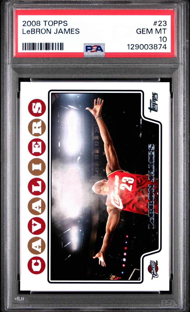 Topps LeBron James Season Basketball Trading Cards 2008-09 for