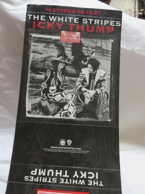 The White Stripes, Icky Thump 2007, Unused promotional CD cover, extremely rare
