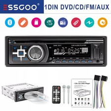 Autoradio Mit CD DVD MP3 Player USB Bluetooth FM AUX Eingang Radio Single 1 DIN