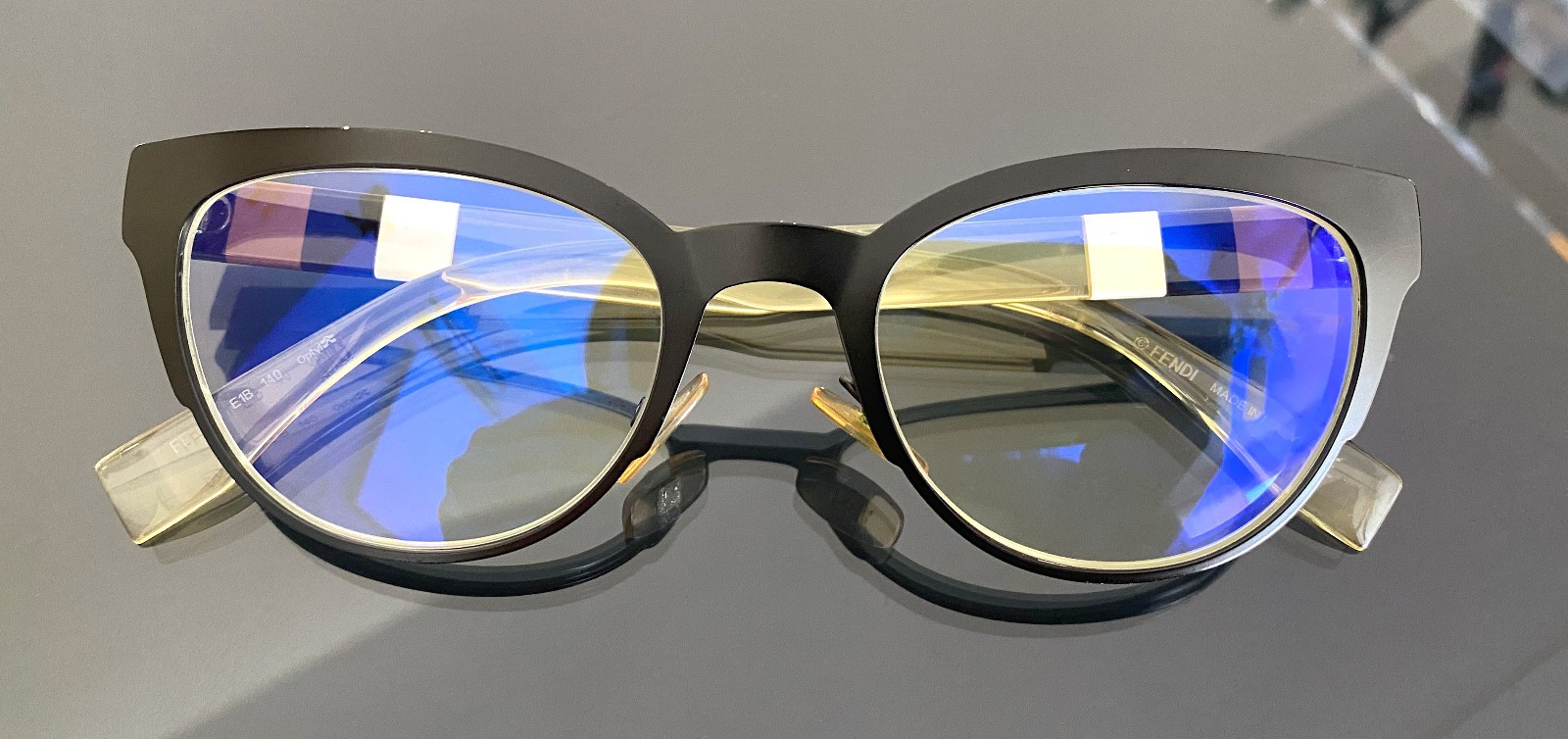 FENDI FF 0081 E1B 140 Cat Eye Women Eyeglasses thumbnail 16