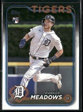2024 Topps #516 Parker Meadows RC Rookie Card. rookie card picture