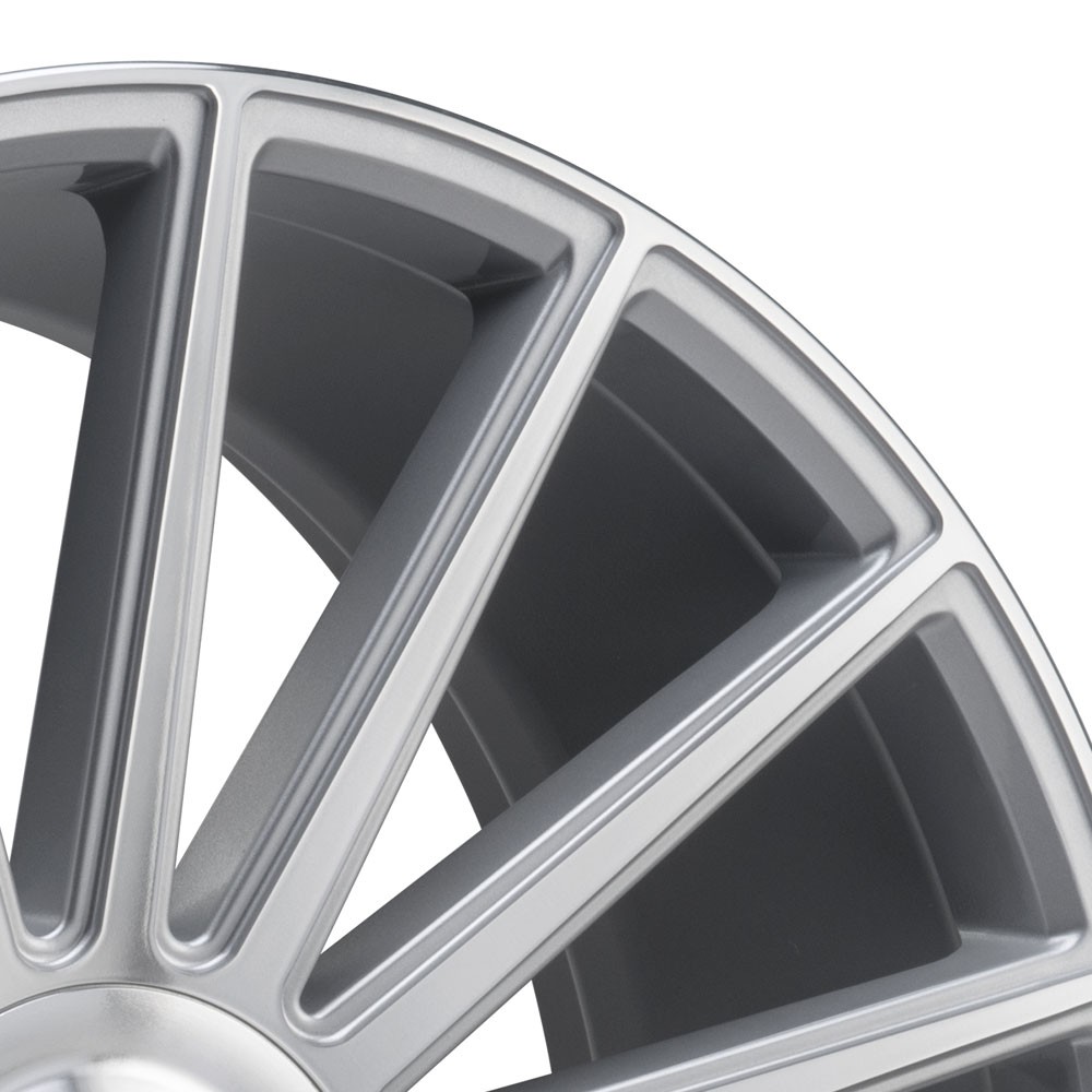 24" Gianelle Verdi Silver 24x10 Concave Wheels Rims Fits Rolls-Royce Dawn