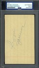 Reggie Jackson PSA DNA Coa Vintage Signed 3x5 Index Card Autograph
