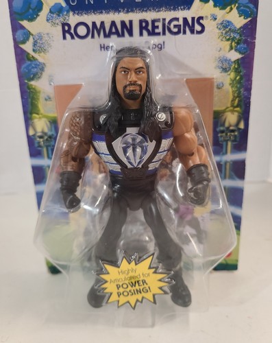 New Masters of The WWE Universe Roman Reigns Heroic Big Dog 5" Figure Mattel - Picture 3 of 7