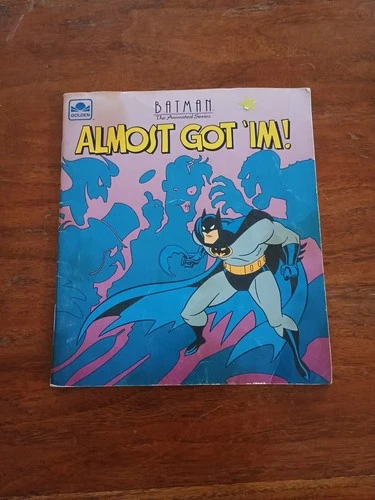 Vintage Batman Almost Got 'im Paperback, First Appearance Harley Quinn