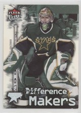 2006-07 Fleer Ultra Difference Makers Marty Turco #DM12 1j1e
