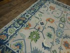 Turkish Oushak Rug,Modern Multicolored Handmade Bohemian Rug 8x10 Ft — photo 8