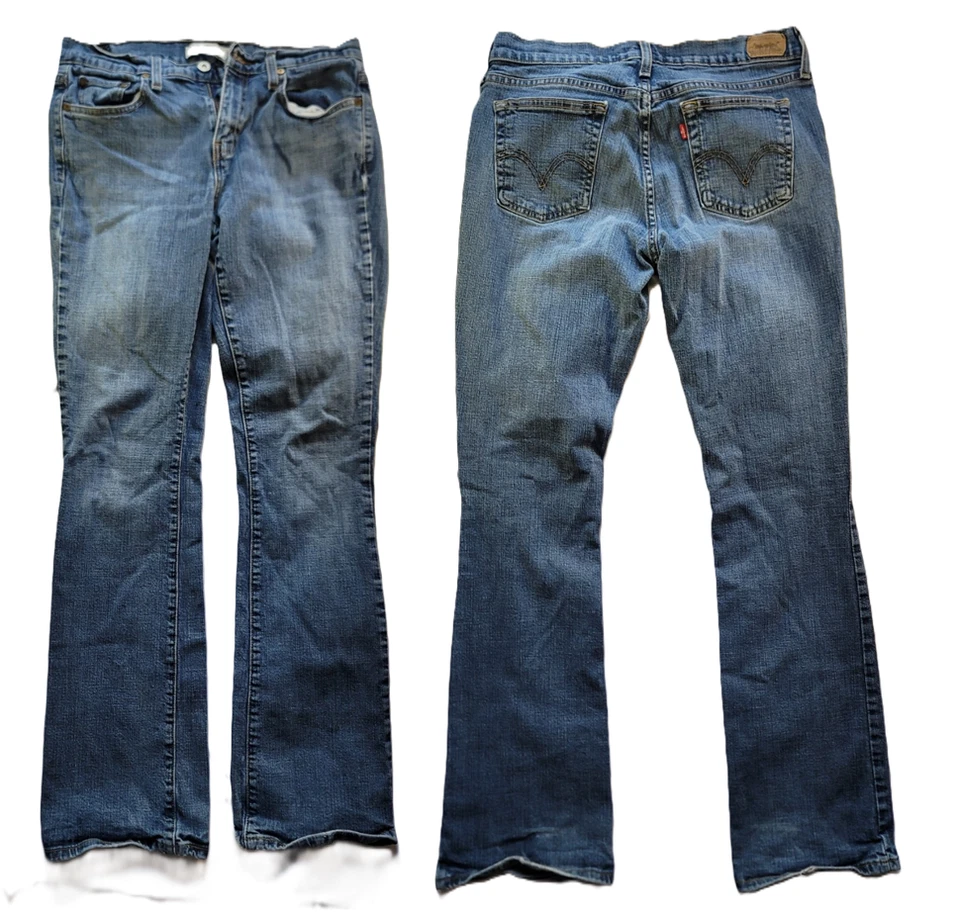 Women’s Jeans Lot – 7 Pairs Levi’s, Jones NY, NV Jeans, Mix Washes Sizes 9-10 - Image 2 of 4