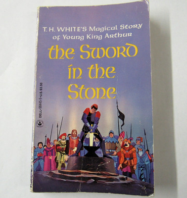 The Sword in the Stone TH White Paperback 1963 Dell Rare Cover