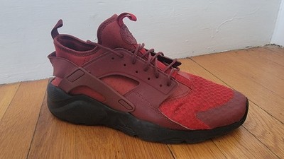 Nike Men s Air Huarache Ultra Tough Red Crimson Athletic Shoe Size 12