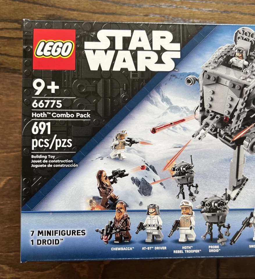 Nuevo LEGO Star Wars 66775 Hoth Combo Pack 2 en 1 Hoth Battle Set de Regalo Disney Foto 2 de 4