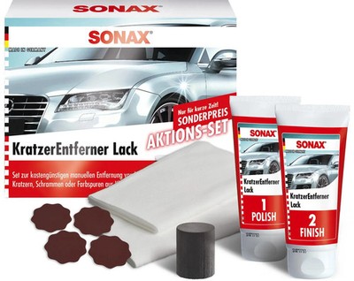 Sonax polishing paste scratch remover paint scratch remover set