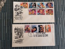 First Day Of Issue Envelope 1993 - Country Music / Rhythm & Blues