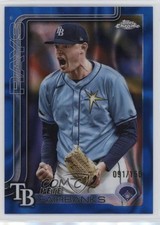 2025 Topps Chrome Blue Lava Refractor 91/150 Peter Fairbanks Pete #84 1b1g