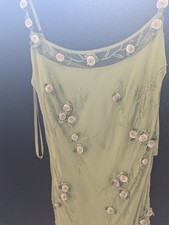 New without tags formal green dress with hand...