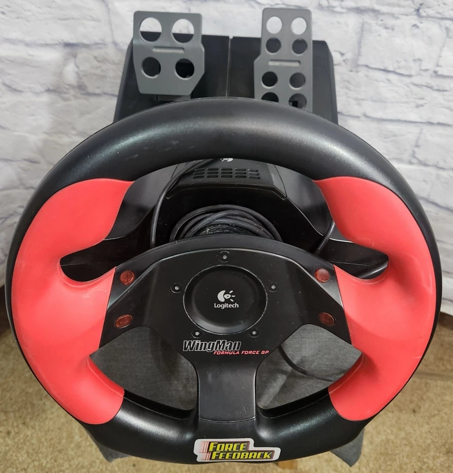 Logitech WingMan Formula Force GP Racing Wheel & Pedale für PC - Bild 2 von 4
