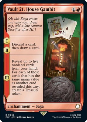 MTG Vault 21: House Gambit [Fallout] Near Mint Magic