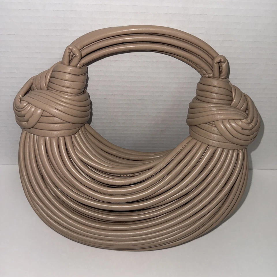 Tiffany & Fred Париж гладкая кожа струнных инструментов сумка женщин бежевый кожаный - Изображение 2 из 4