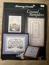 CROSS STITCH STONEY CREEK COLLECTION CRYSTAL SAMPLERS BOOK 119