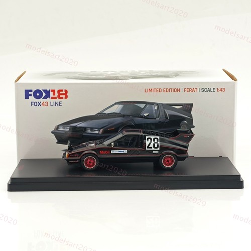 1:43 FOX18 Škoda Supersport typ 724 Ferat Movie version 1981 #28 Resin Model Car - Picture 2 of 9
