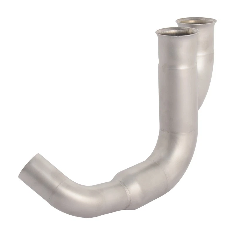 Tubo de acero tubo medio conexión escape para Ducati Scrambler 800 Icon 2023-2025 Foto 4 de 4