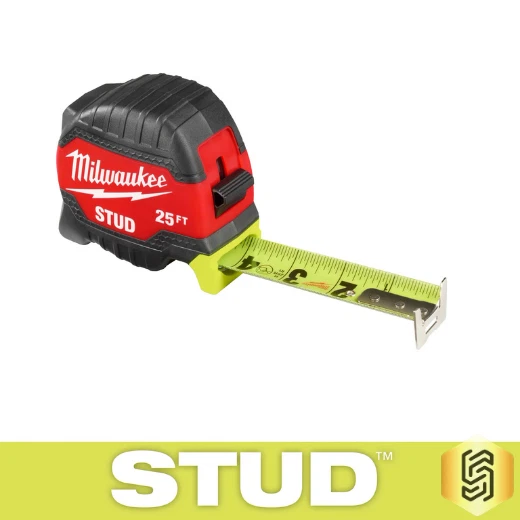Milwaukee 48-22-1425 25ft STUD Tape Measure – Longest Lasting - Image 2 of 3