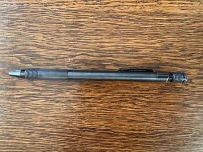 FABER-CASTELL ALPHA-BALL TITANIUM BALLPOINT PEN W GERMANY V. RARE