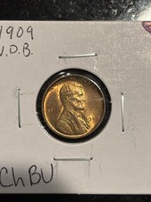 1909 VDB Choice BU RD Lincoln Cent Full Luster, Original Surfaces