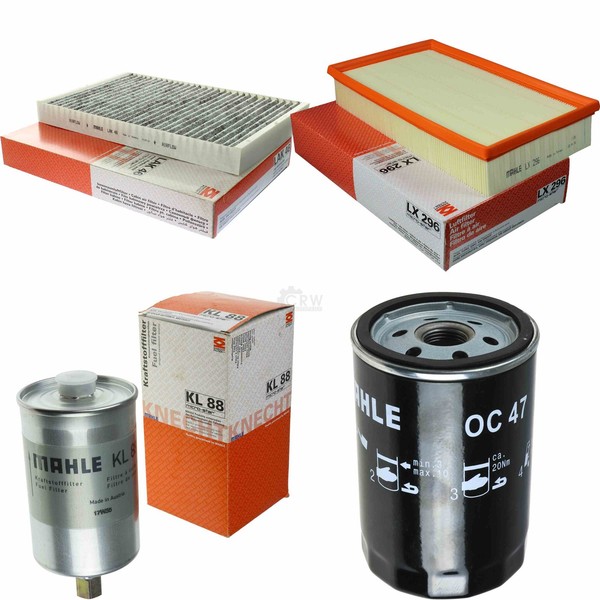 Mahle Kraftstofffilter KL 88 Innenraum LAK 46 Luftfilter LX 296 ÖLfilter OC 47-image