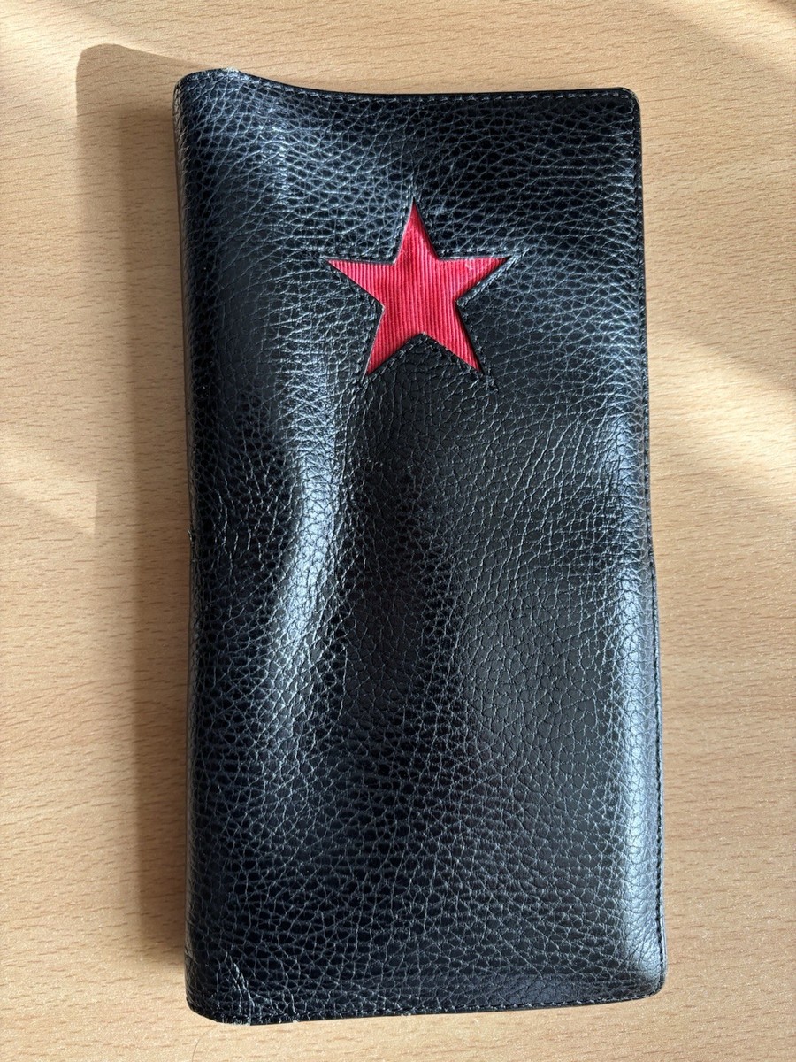 Shanghai Tang Leather Travel Wallet - Black. | eBay UK